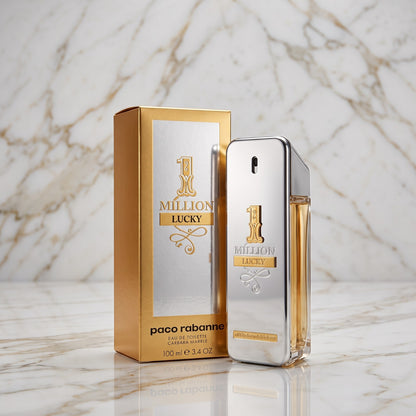 Paco Rabanne 1 Million Lucky Eau de Toilette for Men 3.4 oz / 100 ml