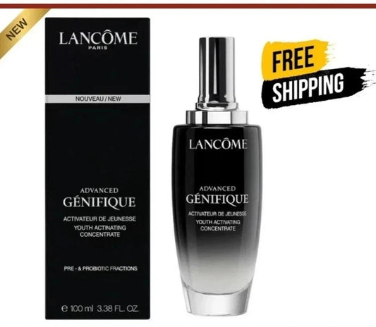 Lancom Advanced Genifique Youth Activating Concentrate 3.38oz /100ml-New